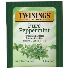 Peppermint tea bags